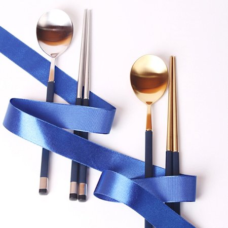 카라 골드 1인 한식 수저세트