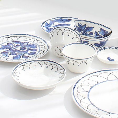 트위그뉴욕 블루버드 국그릇 대접