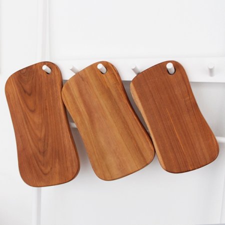 티크 우드 플레이팅 나무도마 소