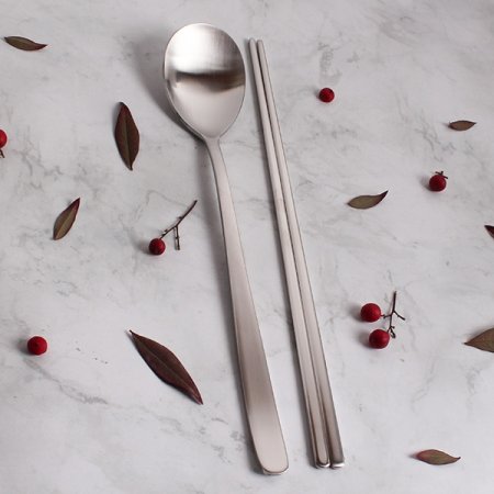 빌리브 샤틴 민무늬 수저 10벌