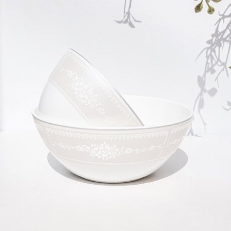본차이나 레이스 공기 대접 밥그릇