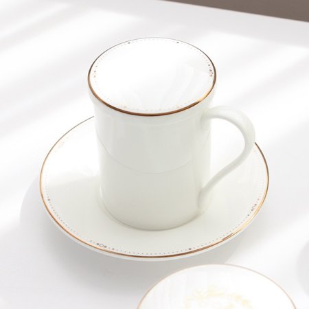 본차이나 골드위시스 뚜껑받침머그