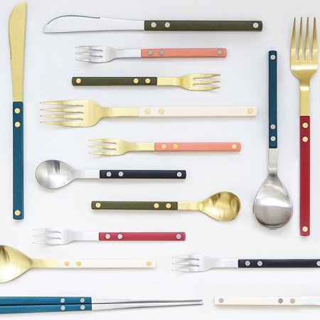 쌍띠에 숟가락 젓가락 수저세트 1벌