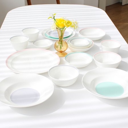 본차이나 쿠잉 4인 홈세트 식기세트