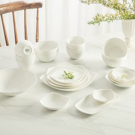 본차이나 더셰프 사각 4인 홈세트