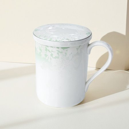 본차이나 마이웨딩 뚜껑머그세트