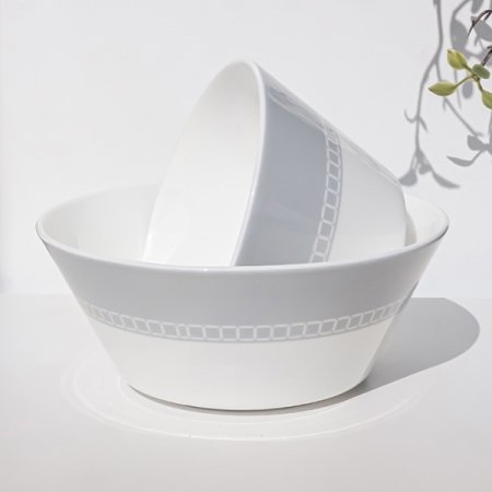 본차이나 아름 그레이 공기대접세트