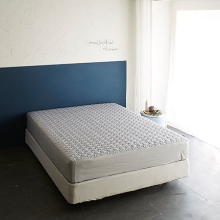 DIY 퀼팅 매트리스커버 그레이SS