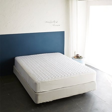 DIY퀼팅 매트리스커버 화이트SS