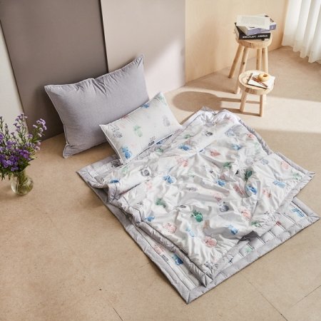 알러지케어 윙키 화이트 낮잠차렵이불