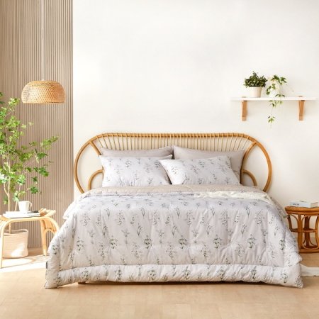 알러지케어 멜리아 베이지 차렵이불 Q