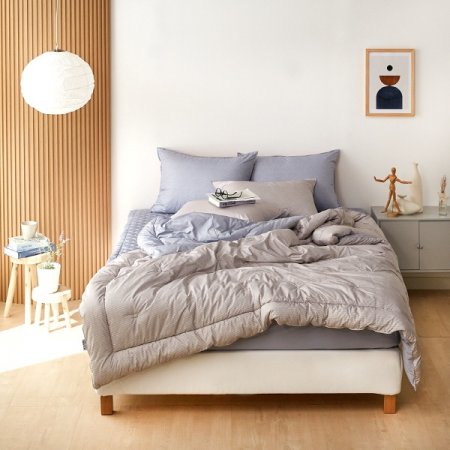 알러지케어 리케 베이지 사계절 차렵Q