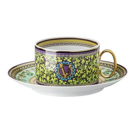 바로크 모자이크 로우컵앤소서