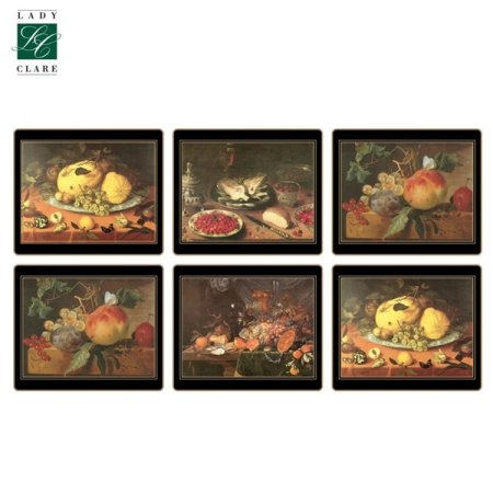 17세기 정물화 테이블매트 6p세트