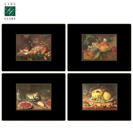17세기정물화 플레이스매트大 4p세트