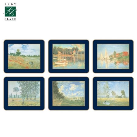 프랑스 인상파 코스터 6p세트