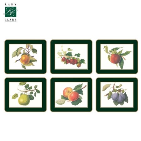 후커 후르츠 코스터 6p세트