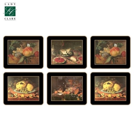 17세기 정물화 코스터 6p세트