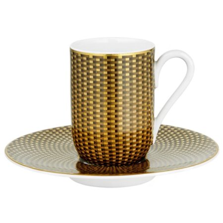 트레조 마롱 에스프레소 컵앤소서