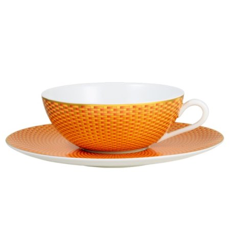 트레조 오렌지 티 컵앤소서 220ml