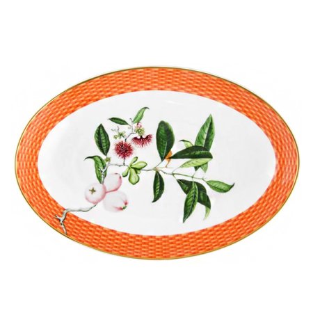 트레조플로리 오렌지오발플레이트19cm