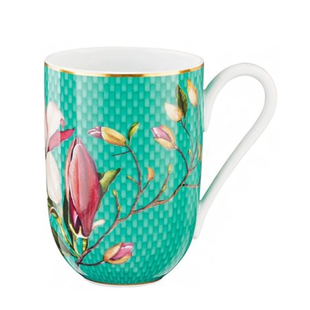 트레조 플로리 터콰즈 머그컵300ml