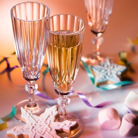 마쯔오카 다이아몬드 샴페인잔 1p