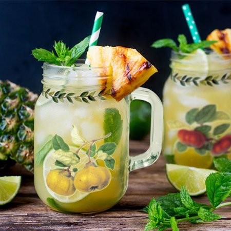 오차드 글라스 드링크자 2P 세트