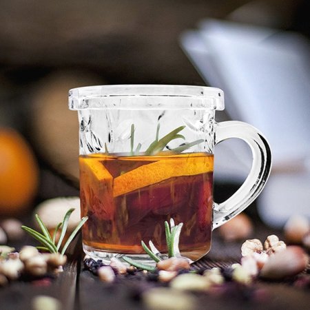 로얄리프 트리안 뚜껑머그 1인조