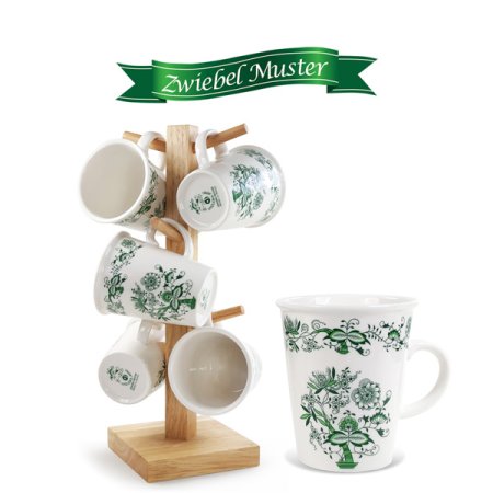 쯔비벨무스터Green 트리머그6P세트