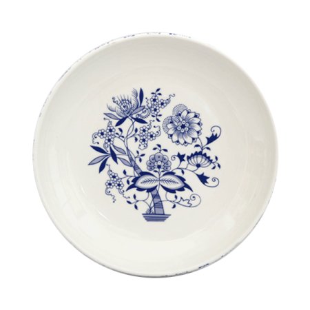 쯔비벨무스터 패턴 요리접시 원형 대