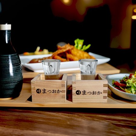 일본 히노키 사케잔마스잔 2인조