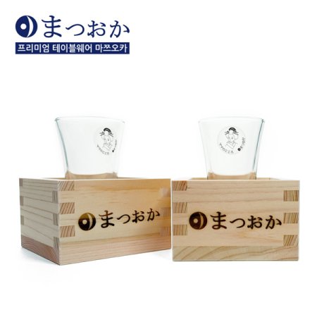 일본 히노키 사케잔마스잔 2인조