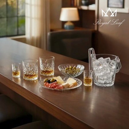 로얄리프 달모어 위스키 샷잔 풀세트