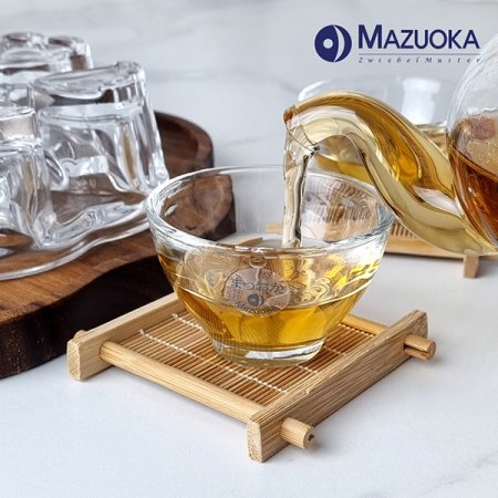 마쯔오카 심플 찻잔 2인조 티팟 선물