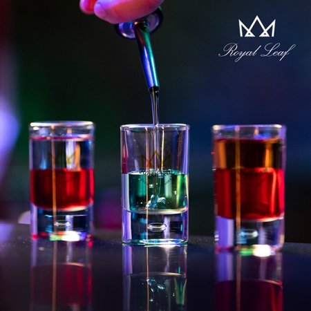 로얄리프 위스키 샷잔 소주잔