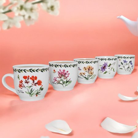 플라워 머그 5P 세트