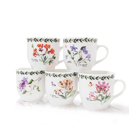 플라워 머그 5P 세트