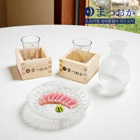 카리나 히노키 사케잔 풀세트