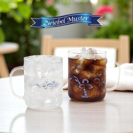 쯔비벨무스터 글라스머그 중형 2p세트