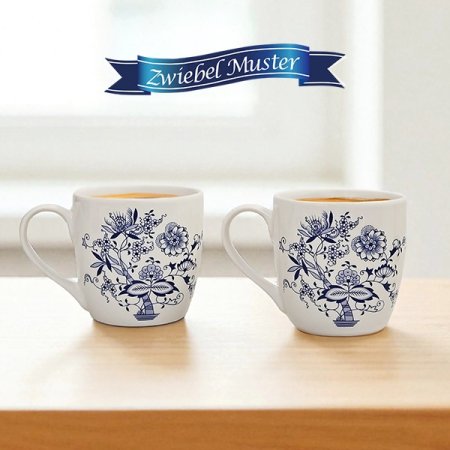 쯔비벨무스터 홈카페 머그 2P 세트