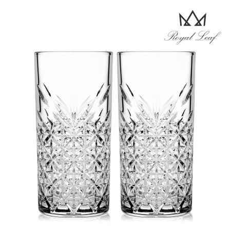 로얄리프 스칼렛 하이맥주잔 2p