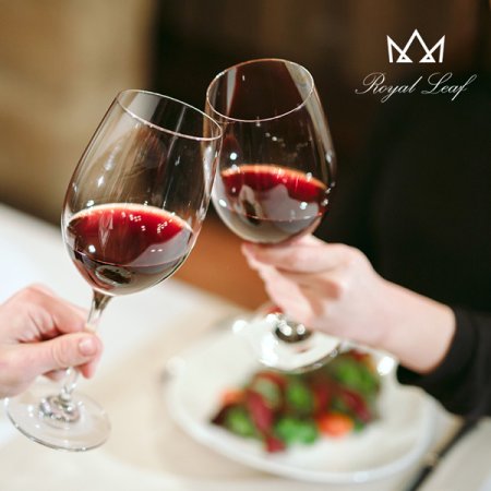 로얄리프 와인잔 2p세트