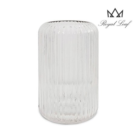 로얄리프 롱라인 크리스탈 글라스 화병