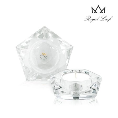 로얄리프 크리스탈 양초 받침대