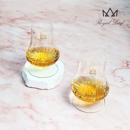 로얄리프 글렌캐런 루미플로라 위스키잔