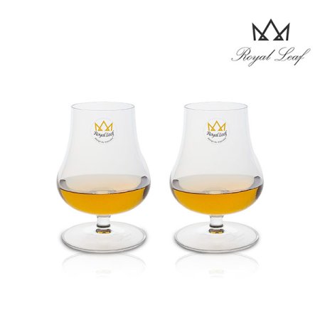 로얄리프 크리스탈 루미너스 위스키잔