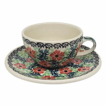 폴란드그릇 커피잔소