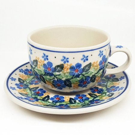 폴란드그릇 커피잔대