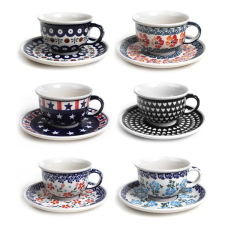 폴란드그릇 나팔커피잔